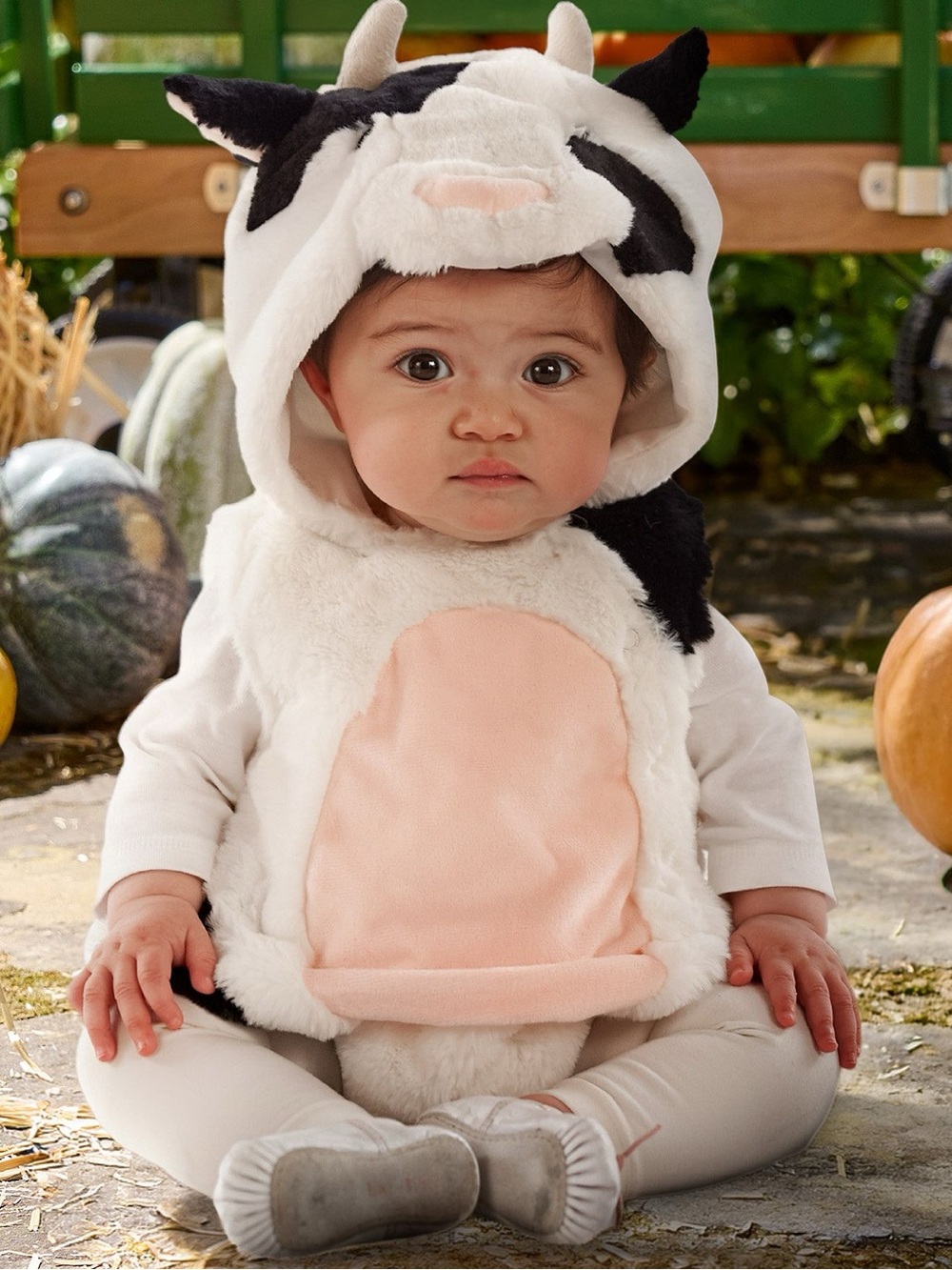Pottery Barn Baby cow costume